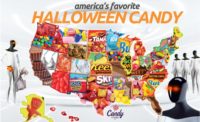 2021 favorite Halloween candy by state
