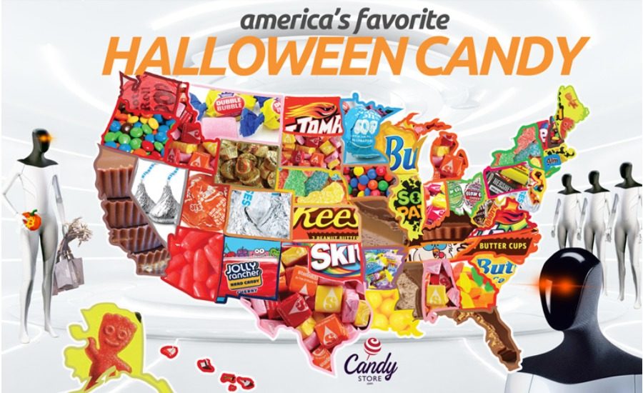 New 2021 list reveals most popular Halloween candy in every state