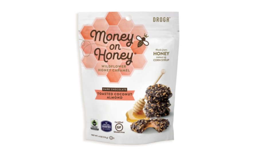 Droga’s Money on Honey Dark Chocolate Toasted Coconut Almond