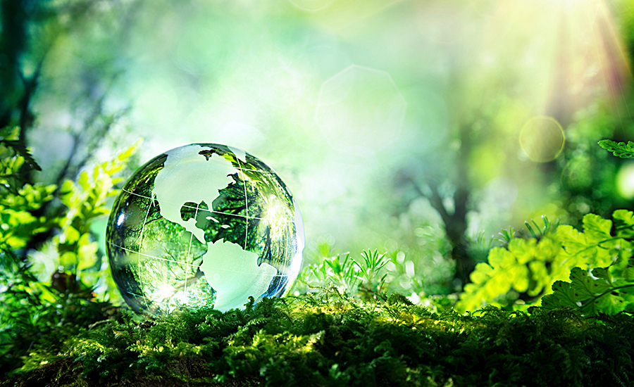 Green earth stock image sustainability