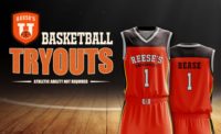 Reeses University, the chocolate brands fictitious schools, is hosting a March Madness content. Winners will get basketball gear like the orange and black uniforms in this photo.