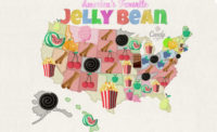 Jelly bean map
