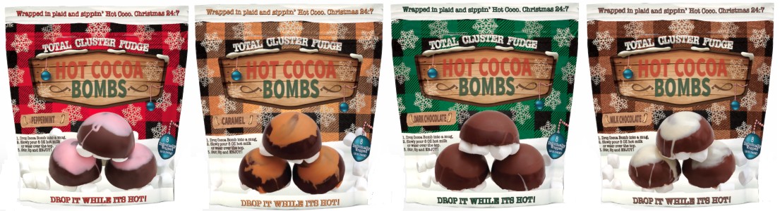 Total Cluster Fudge Hot Cocoa Bombs