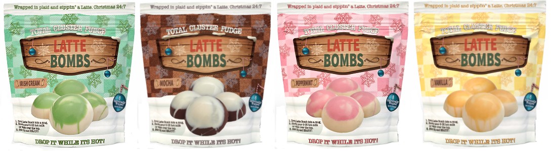Total Cluster Fudge Latte Bombs