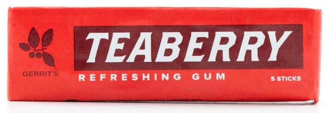 Gerrits Teaberry gum