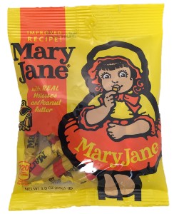 Mary Jane chews
