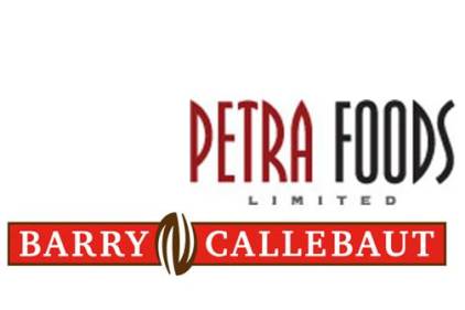 Petra Foods Barry Callebaut logos