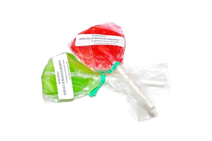 Canabis infused lollipops