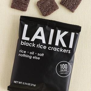 Grains of Health Laiki Black Rice Crackers