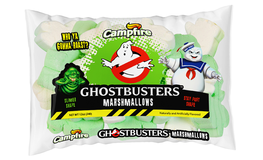 Campfire Ghostbusters marshmallows