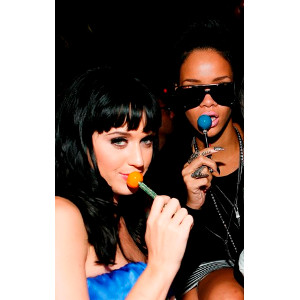 Katy Perry and Rihanna enjoy Couture Pops