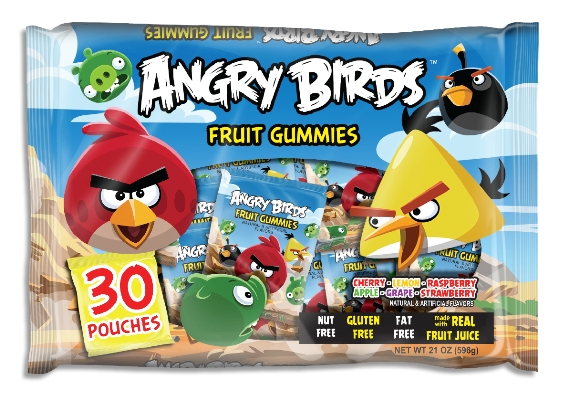Angry Birds Fruit Gummies