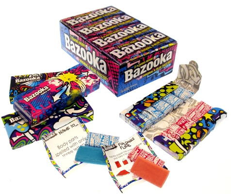 bazooka gum relaunch