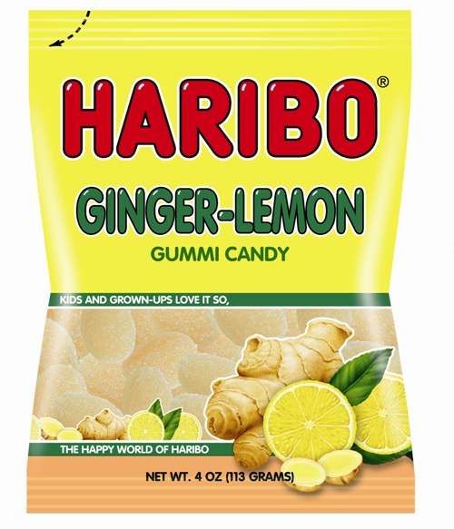 haribo ginger lemon gummi