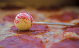 Pizza lollipop