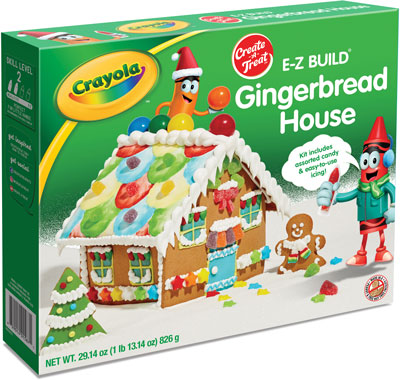 ECRM Candy - E-Z Build Christmas house
